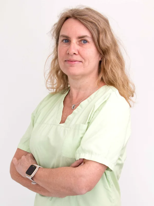 Zahntechnikerin Manuela Lohmar bei Ihrem Zahnarzt in Ludwigshafen